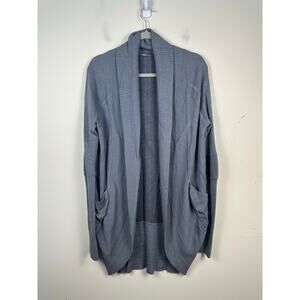 Lululemon Transformation Wrap in the color Heathered Blurred Grey Small/Medium